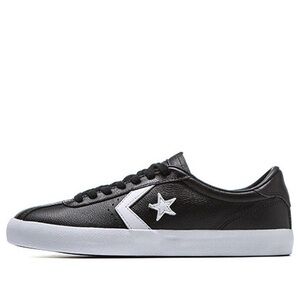NIB Converse Breakpoint Ox Black White Black Mens Leather Casual Shoes